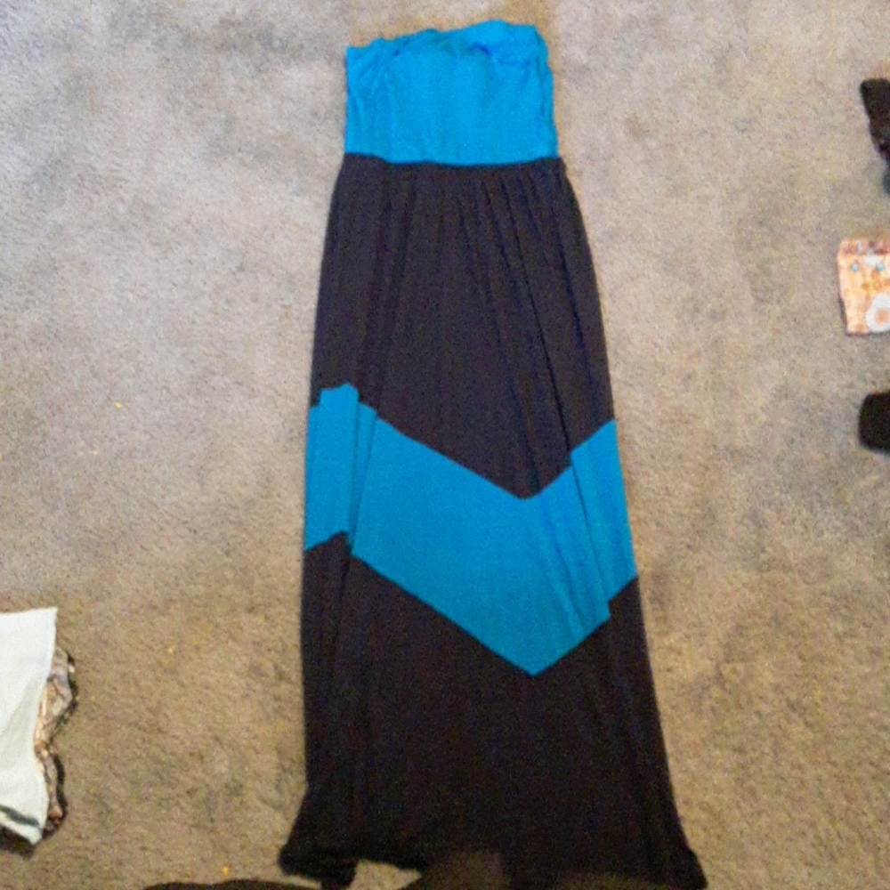 Strapless dress